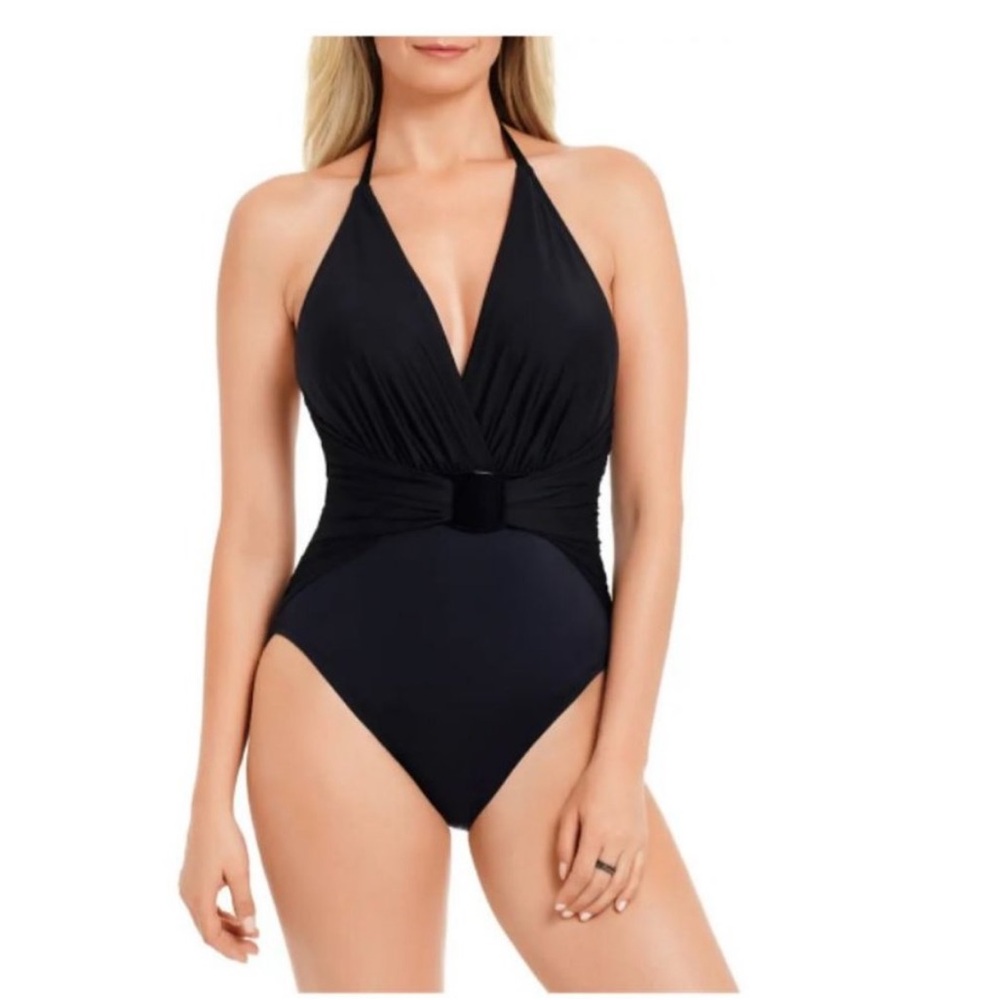Magicsuit Angelina halter swimsuit 8 NWOT